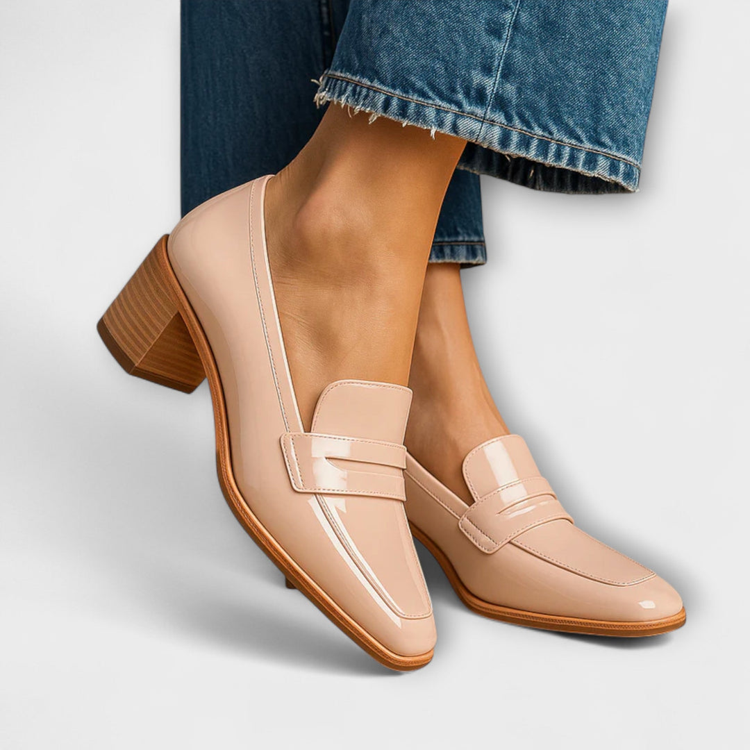 Sophie - Shiny Loafers