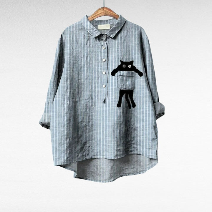 Samantha | Fashionable Vintage Blouse