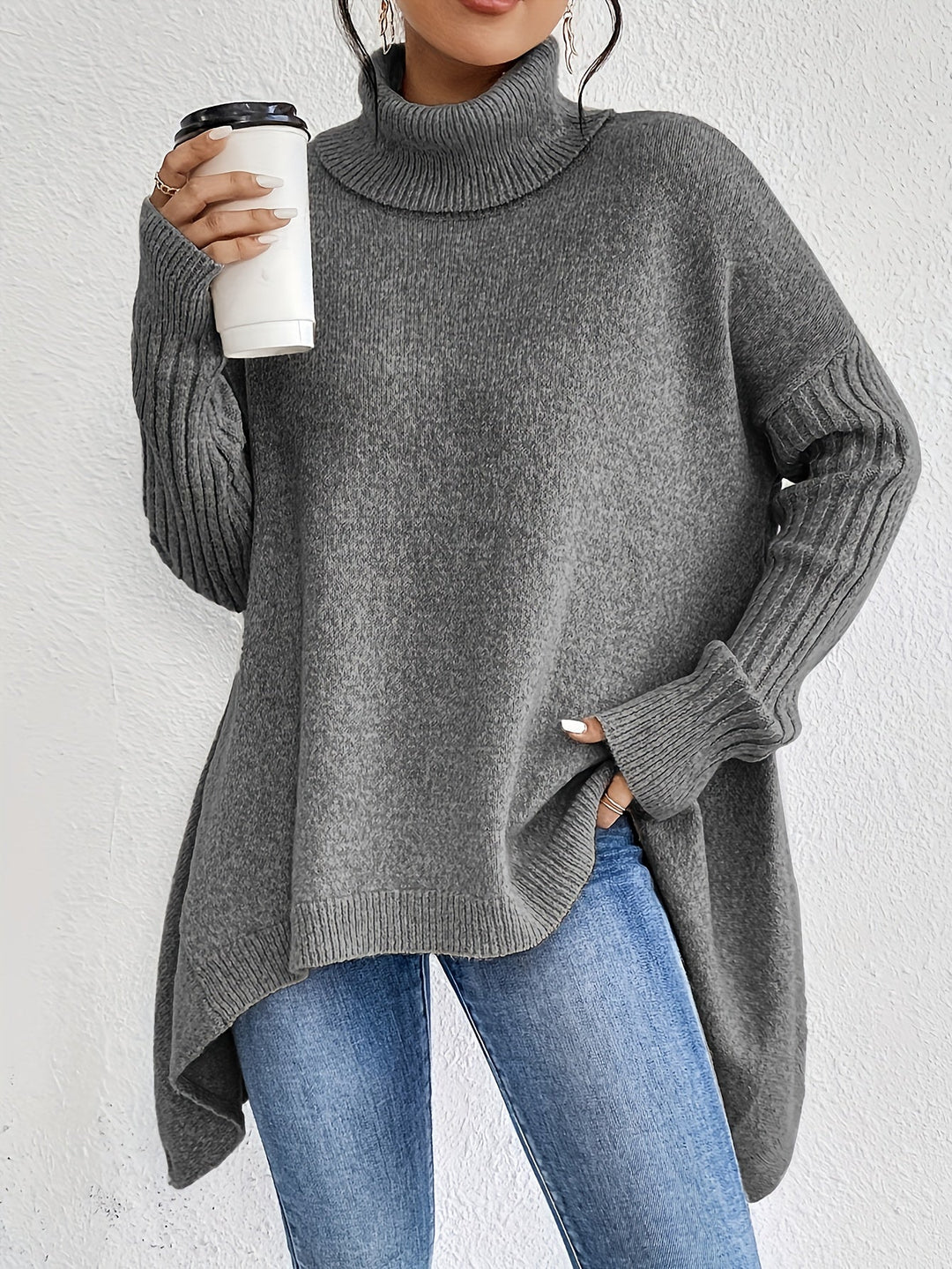 Lisa | Oversized Polo Jumper