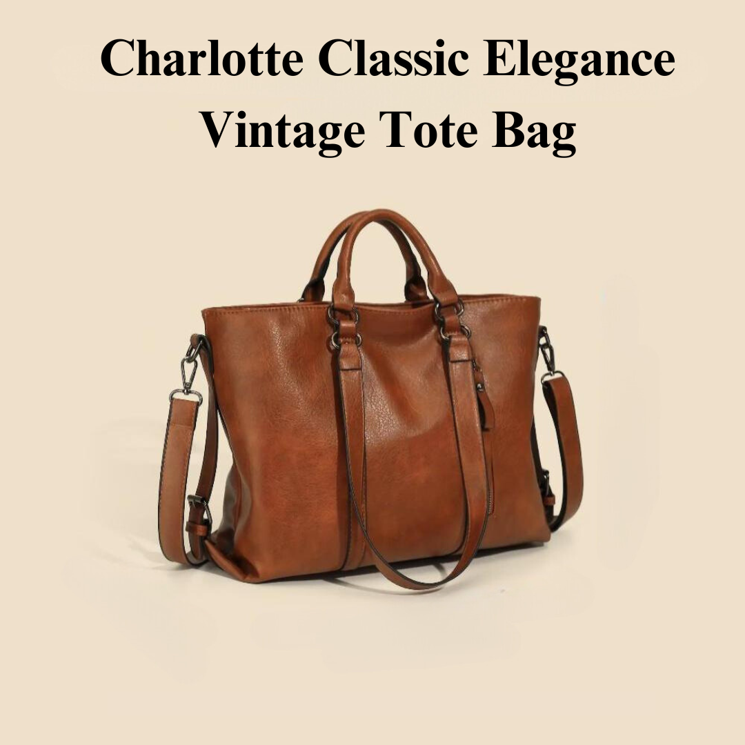 Bianca | Vintage Shopper Bag with Refined Elegance