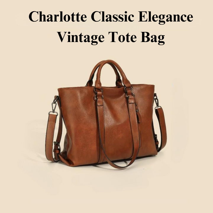 Bianca | Vintage Shopper Bag with Refined Elegance