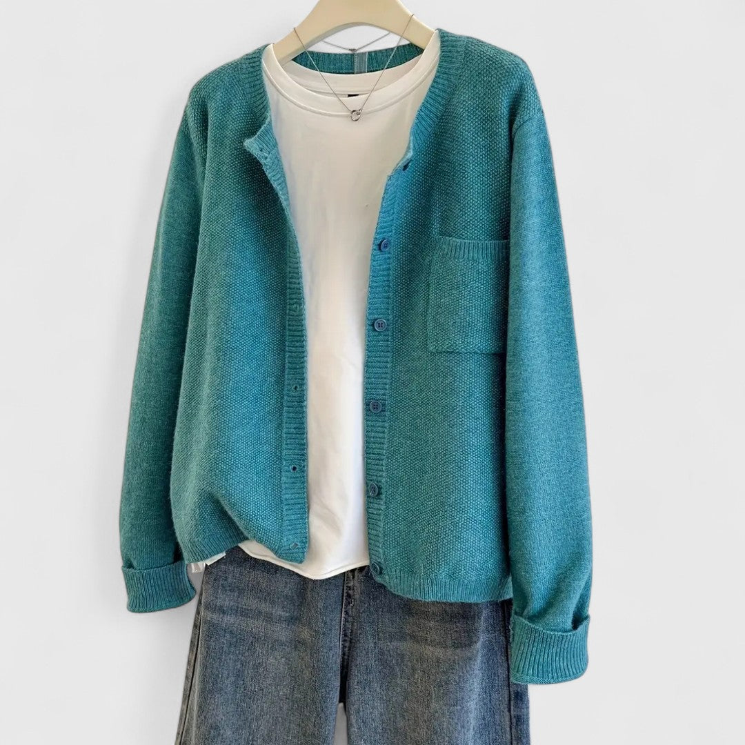 Cara | Casual Button-Up Cardigan
