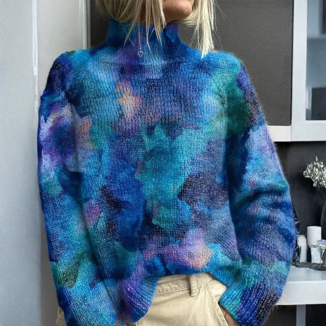 Annie | Warm and Elegant High Neck Jumper