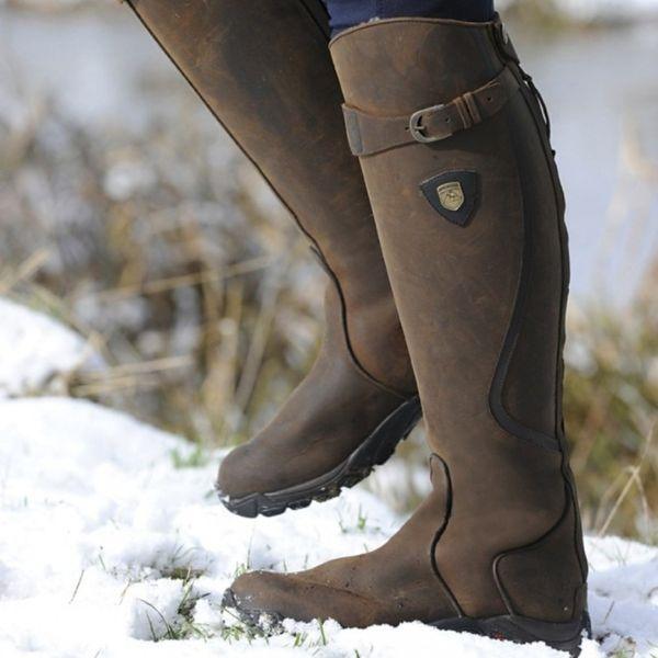 Mila | Waterproof Leather Riding Boots
