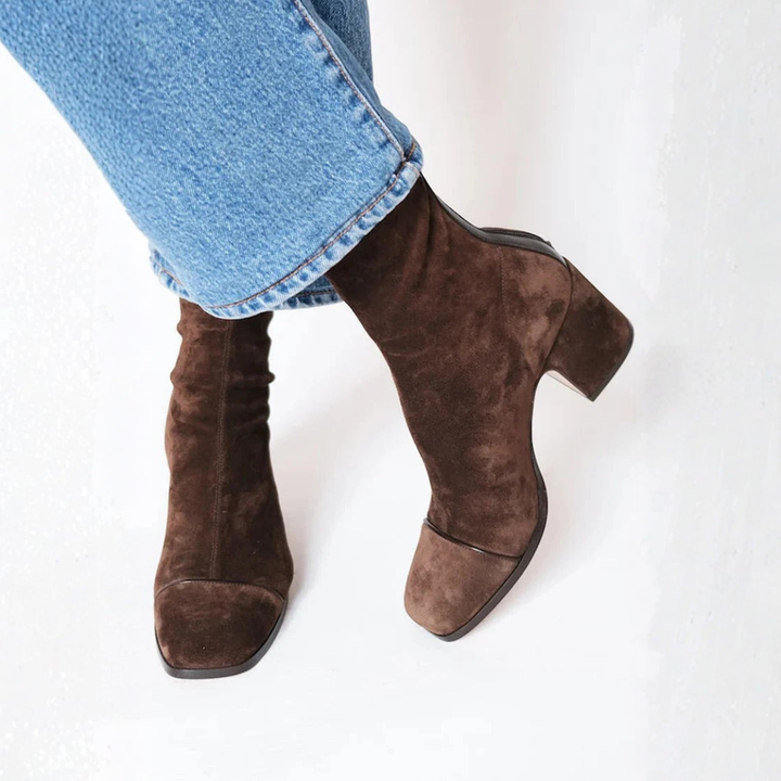 Yvanna | Elegant Heeled Ankle Boots