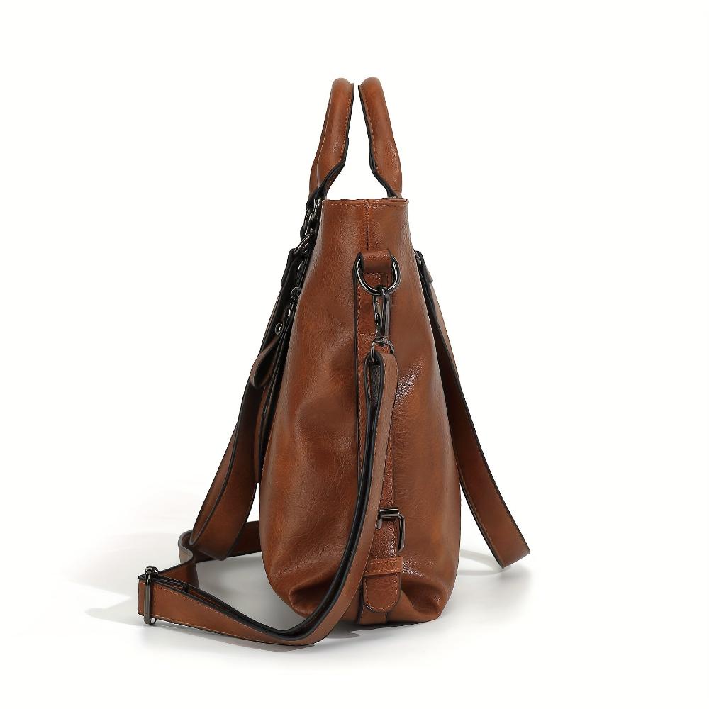 Bianca | Vintage Shopper Bag with Refined Elegance