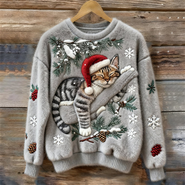 Nelly | Christmas Cat Sweater