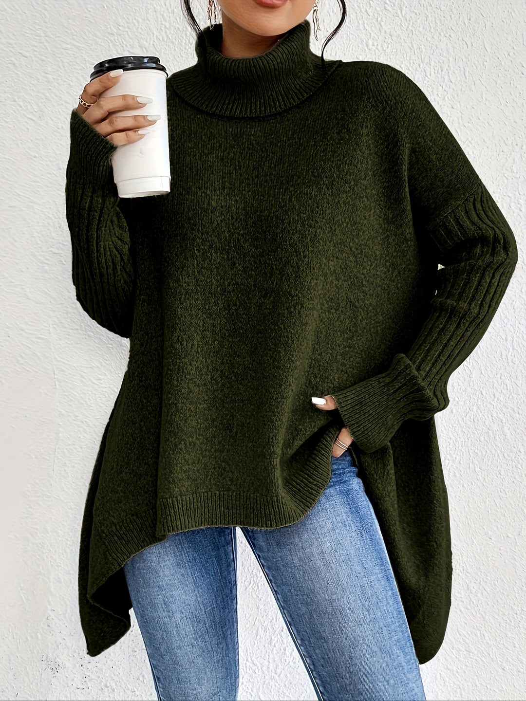 Lisa | Oversized Polo Jumper