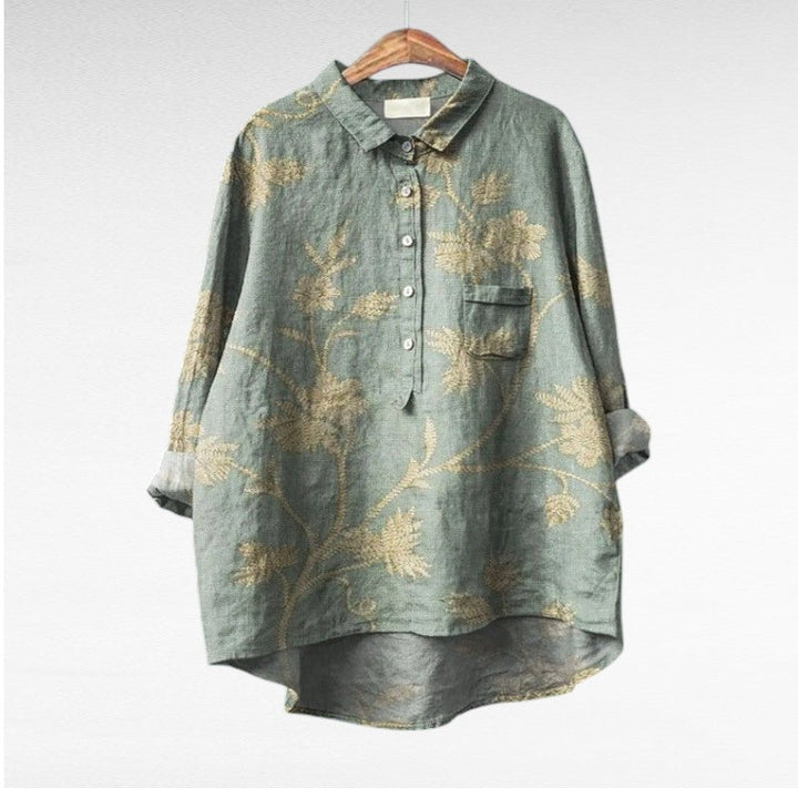 Tatum | Classic Floral Blouses