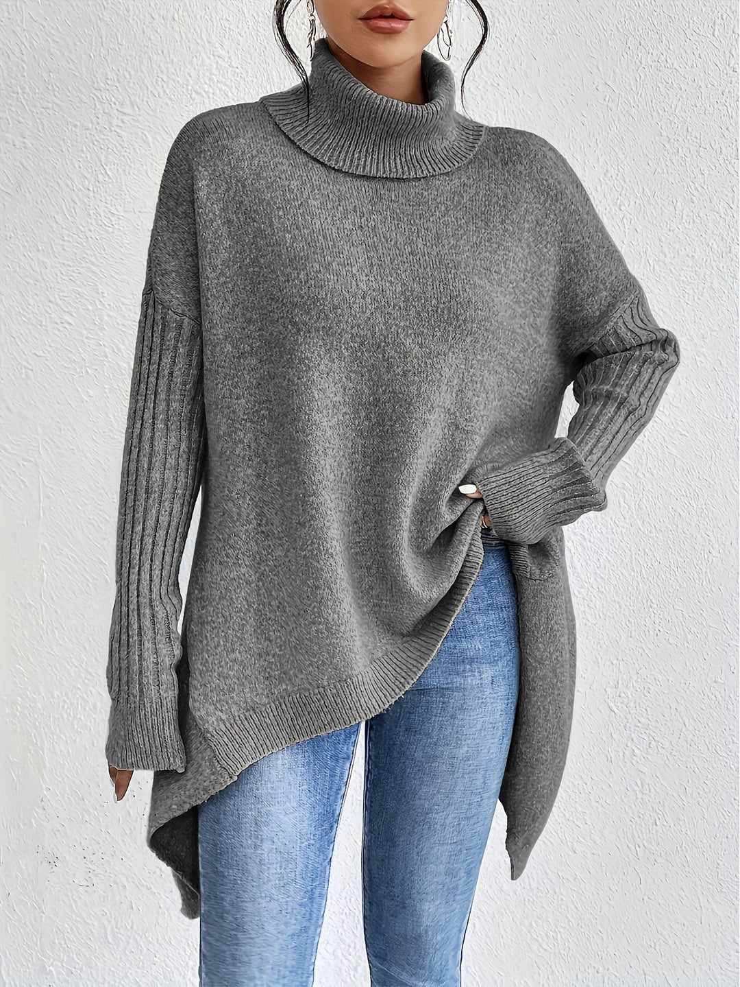 Lisa | Oversized Polo Jumper
