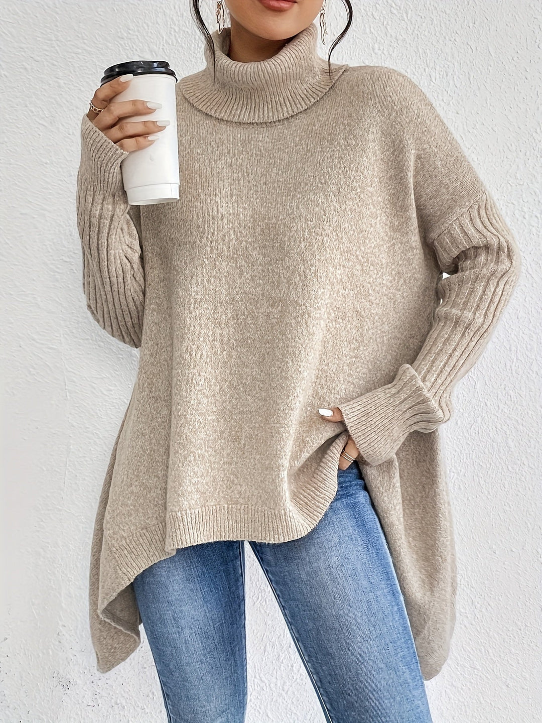 Lisa | Oversized Polo Jumper