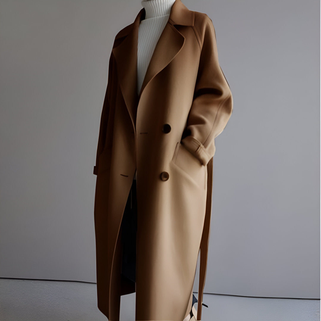 Amber | Elegant Long Coat