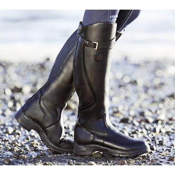 Mila | Waterproof Leather Riding Boots