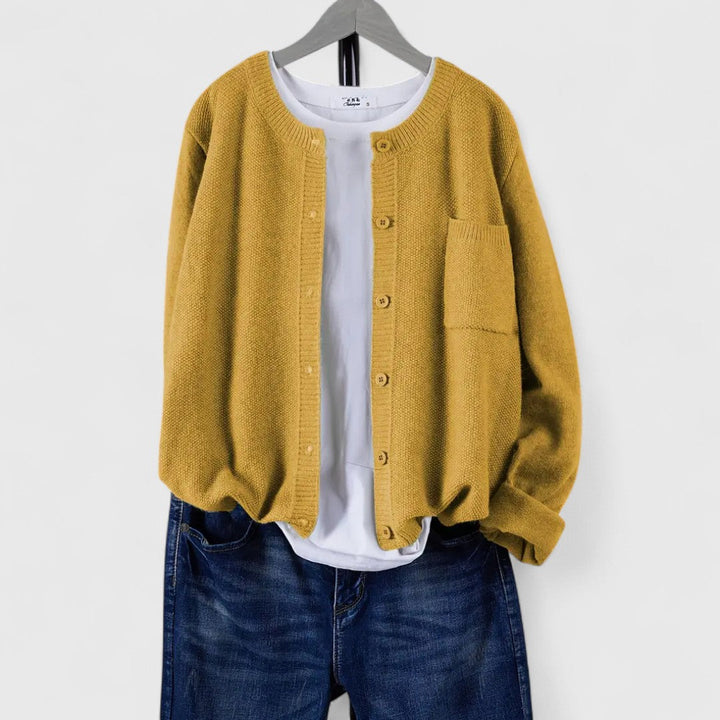 Cara | Casual Button-Up Cardigan