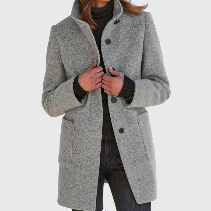 Ella | Classic Wool Blend Coat