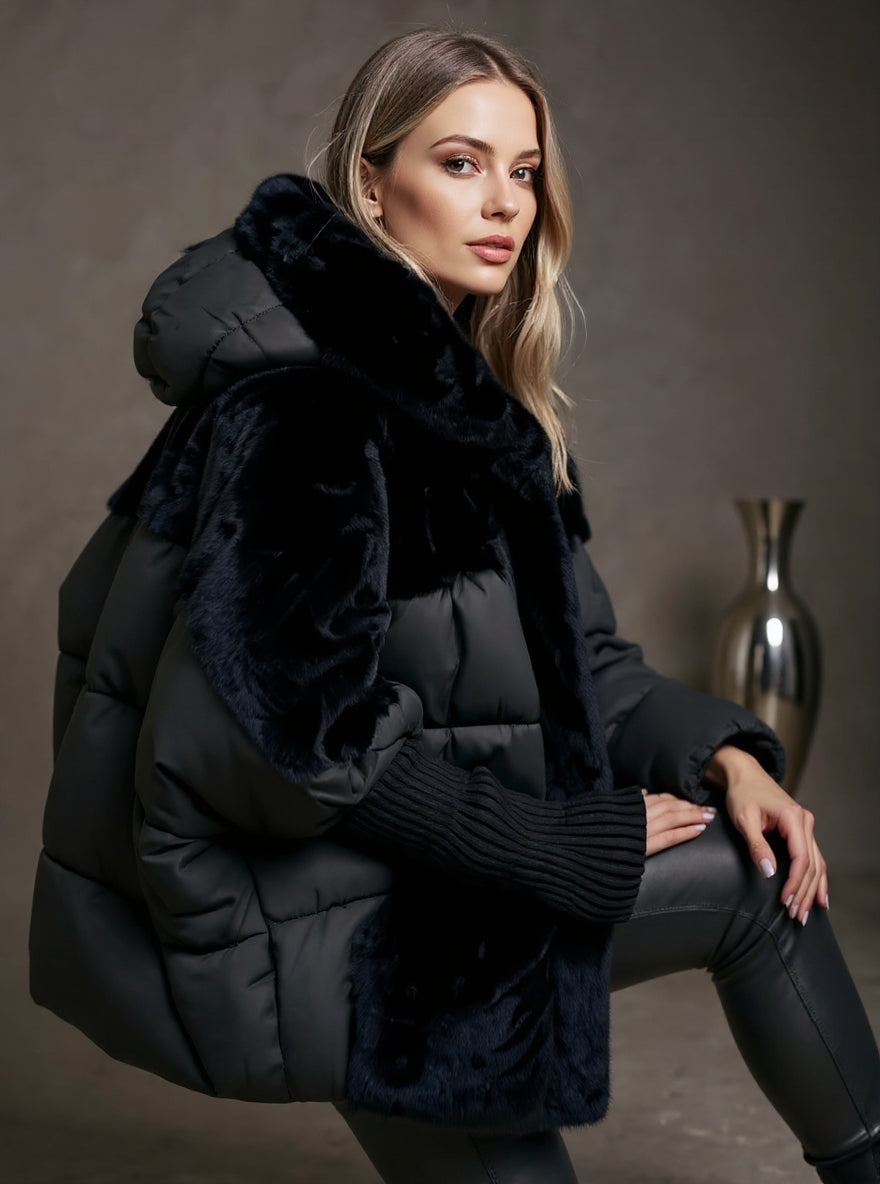 Lana | Stylish Padded Jacket with Hood