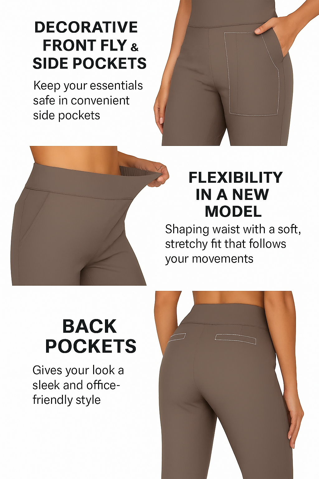 Carmen | Elegant Straight Pants