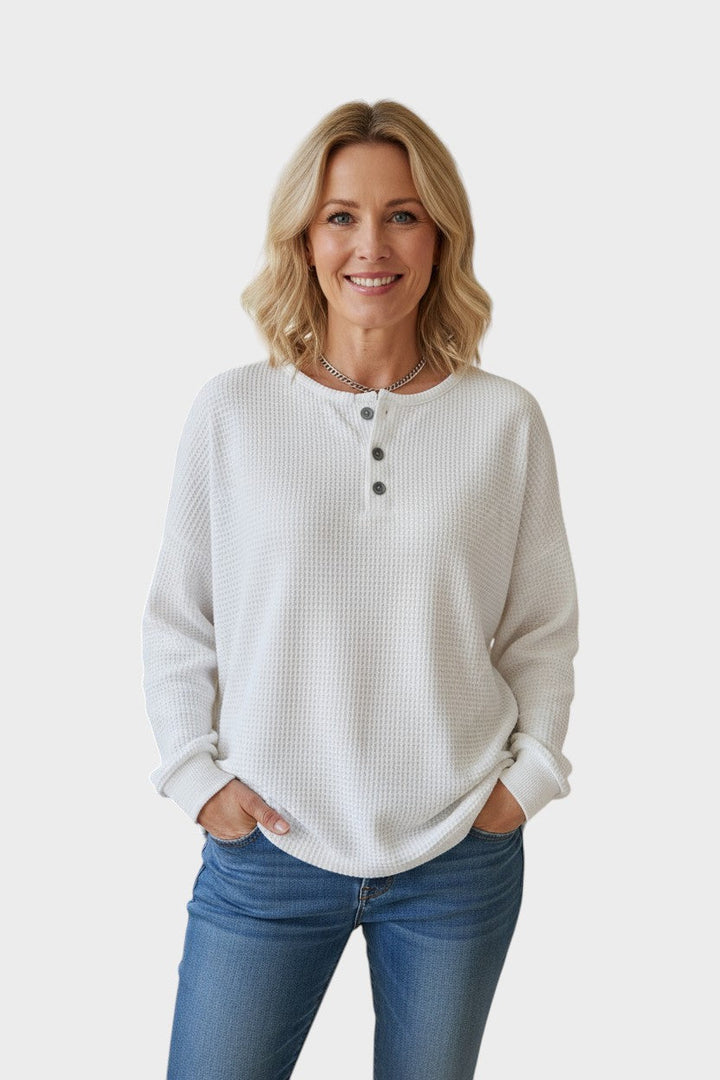 Hailey | Waffle Knit Comfort Jumper