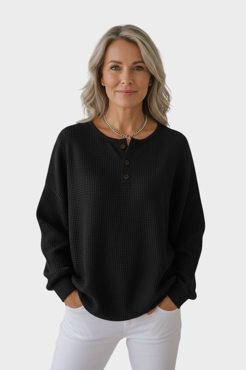 Hailey | Waffle Knit Comfort Jumper