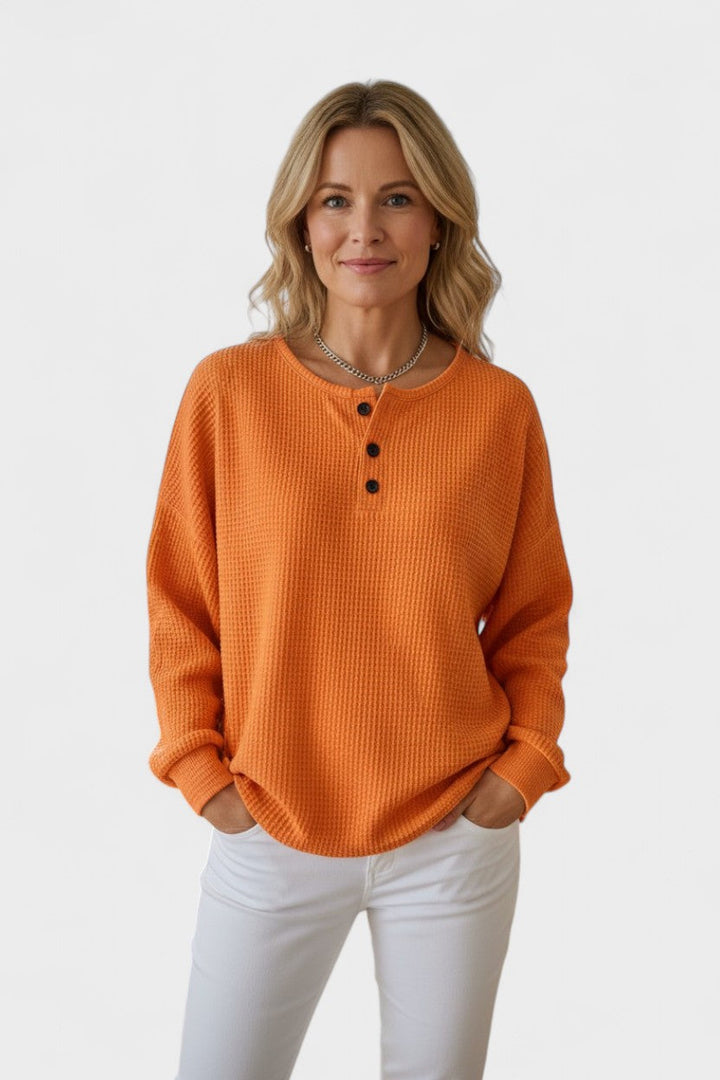 Hailey | Waffle Knit Comfort Jumper