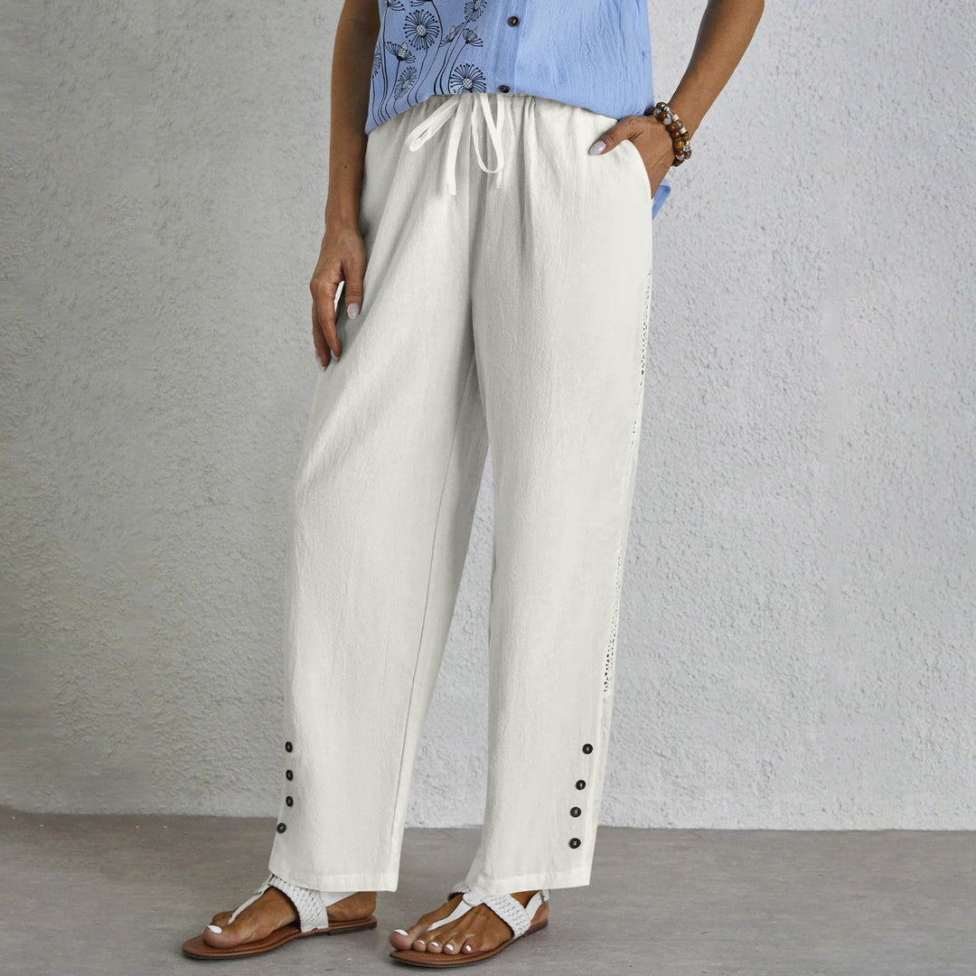 Liora™ | Button-Up Trousers Without a Problem
