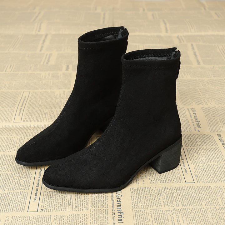Julia | Elegant Suede Ankle Boots