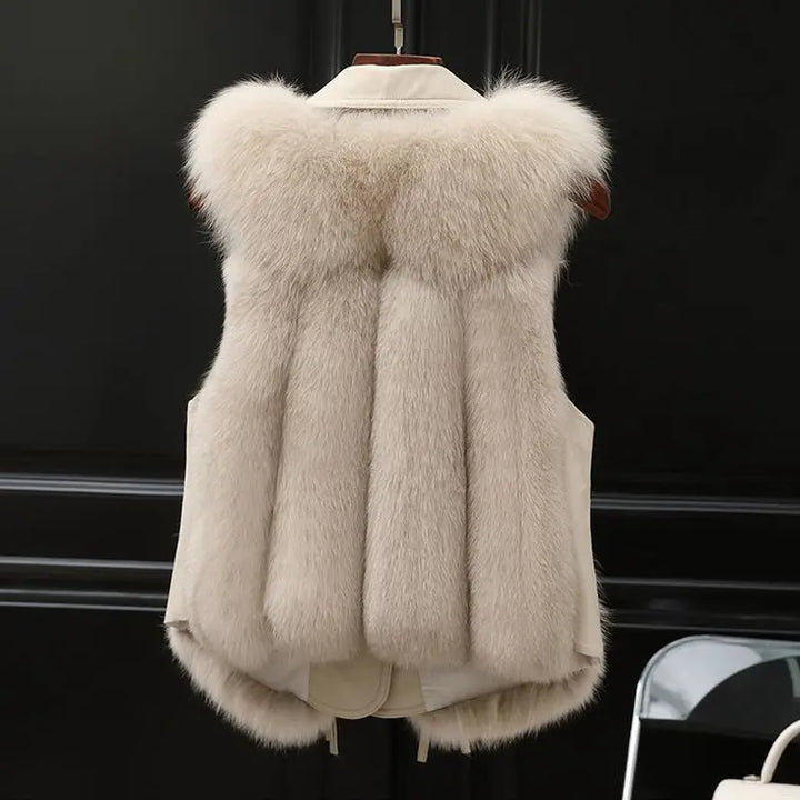 Mary | Elegant Leather Gilet