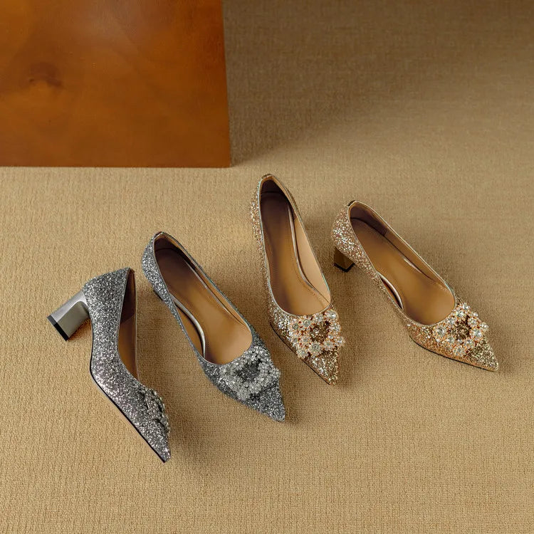 Gloria | Glitter Heels
