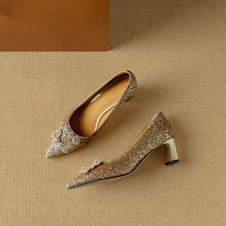 Gloria | Glitter Heels