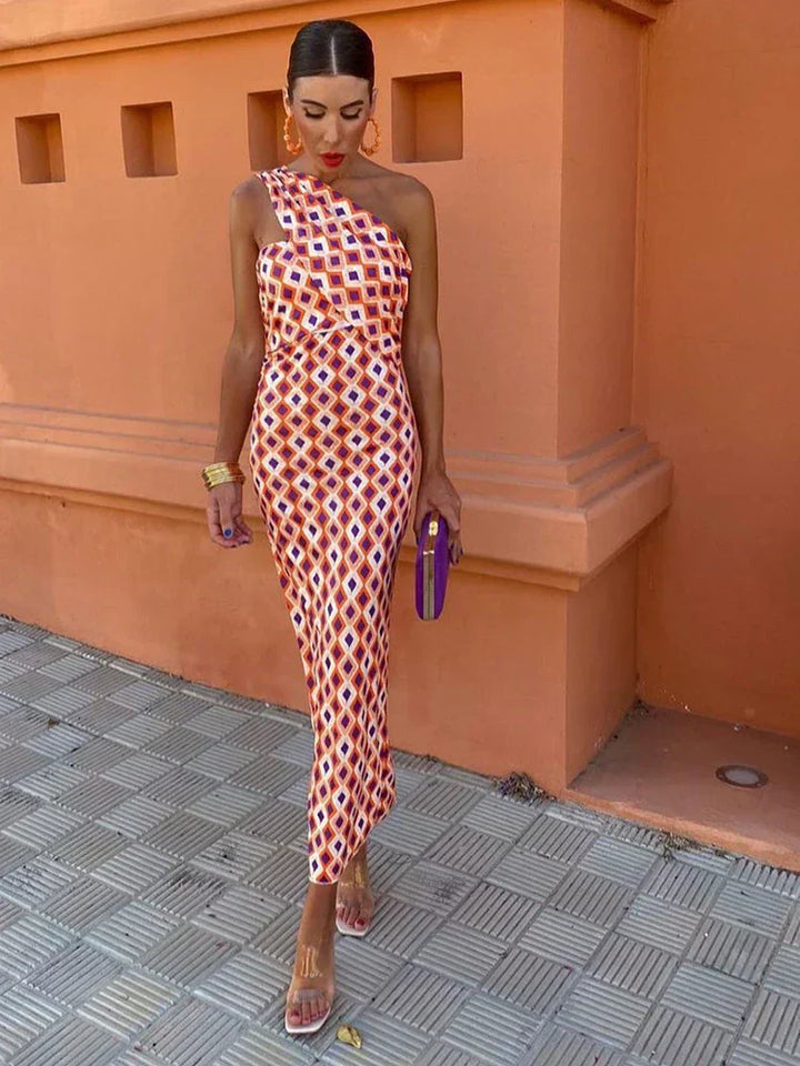 Celestia - Elegant Midi Dress