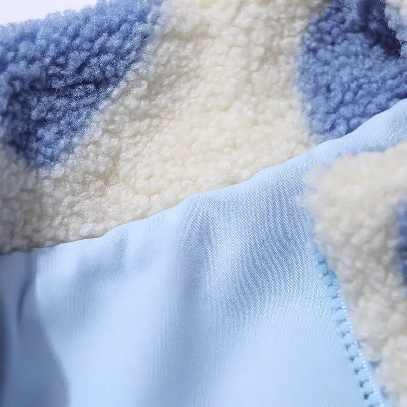 Diana | Reversible Heart-Print Comfort Jacket