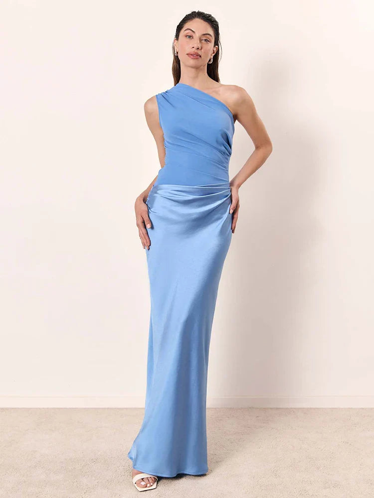Suze | One-Shoulder Maxi Dress