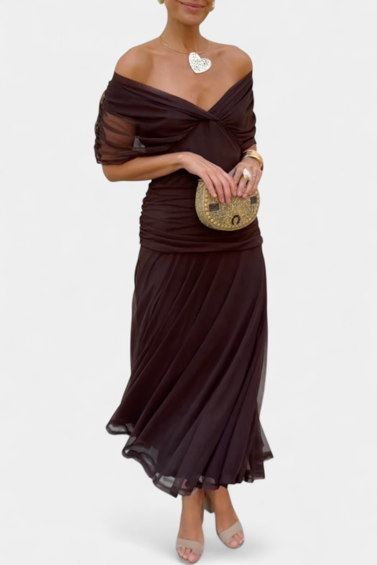 Hailey | Elegant Dress With V-Neckline