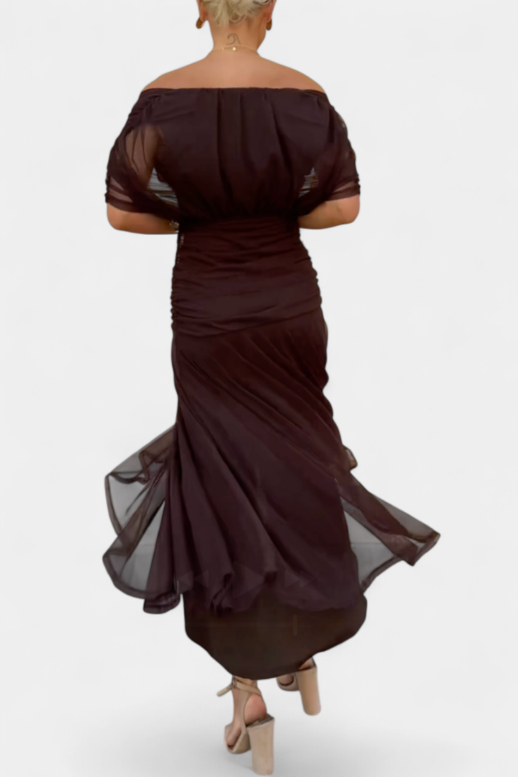 Hailey | Elegant Dress With V-Neckline