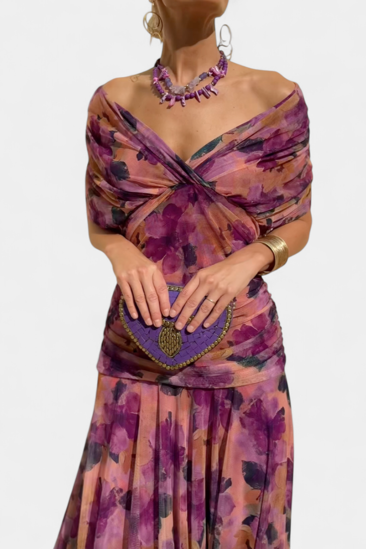 Hailey | Elegant Dress With V-Neckline