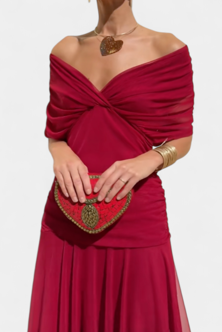 Hailey | Elegant Dress With V-Neckline