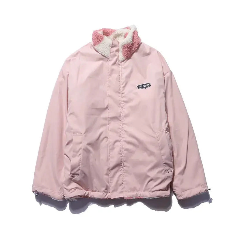 Diana | Reversible Heart-Print Comfort Jacket