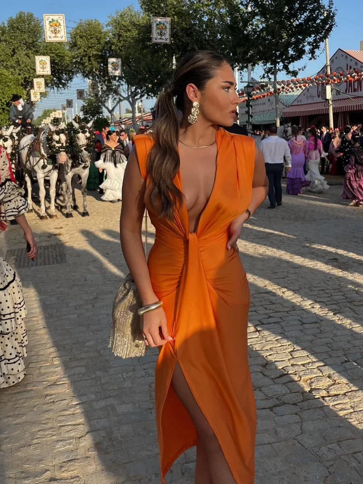 Seraphina™ | Elegant Pleated Dress
