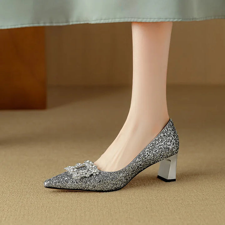 Gloria | Glitter Heels