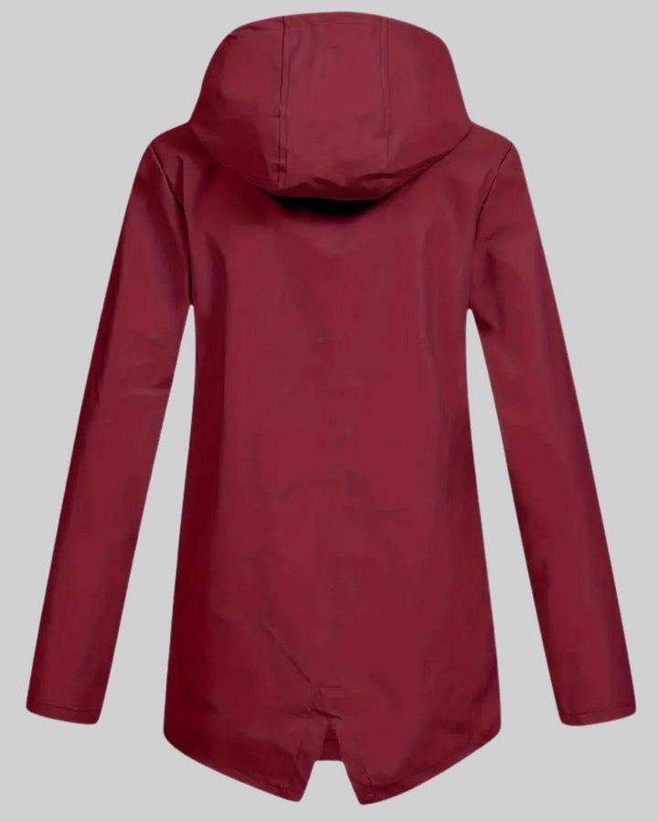 Amber | Fleece Lined Rain Parka