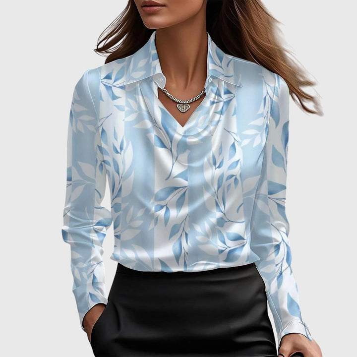 Beatrice | Elegant Satin Blouse
