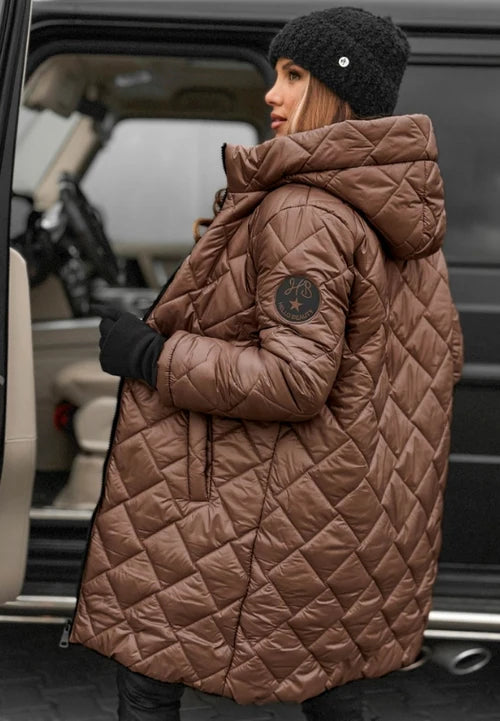 Barbera | Quilted Down Jacket with Hood