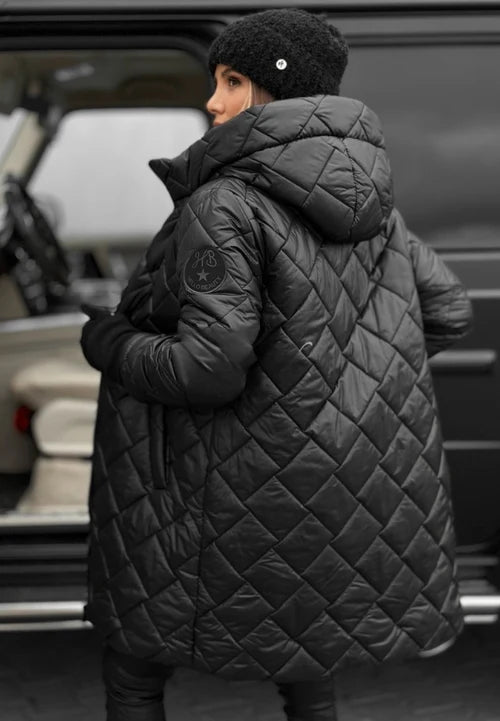 Barbera | Quilted Down Jacket with Hood