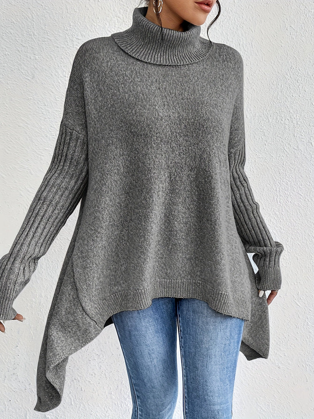 Lisa | Oversized Polo Jumper