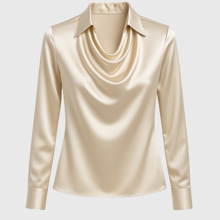 Beatrice | Elegant Satin Blouse