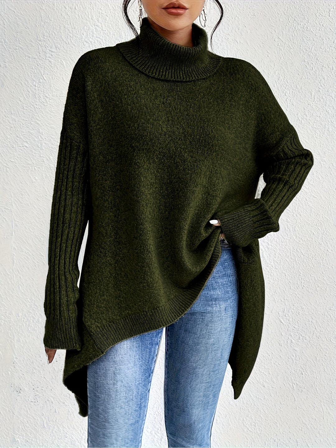 Lisa | Oversized Polo Jumper