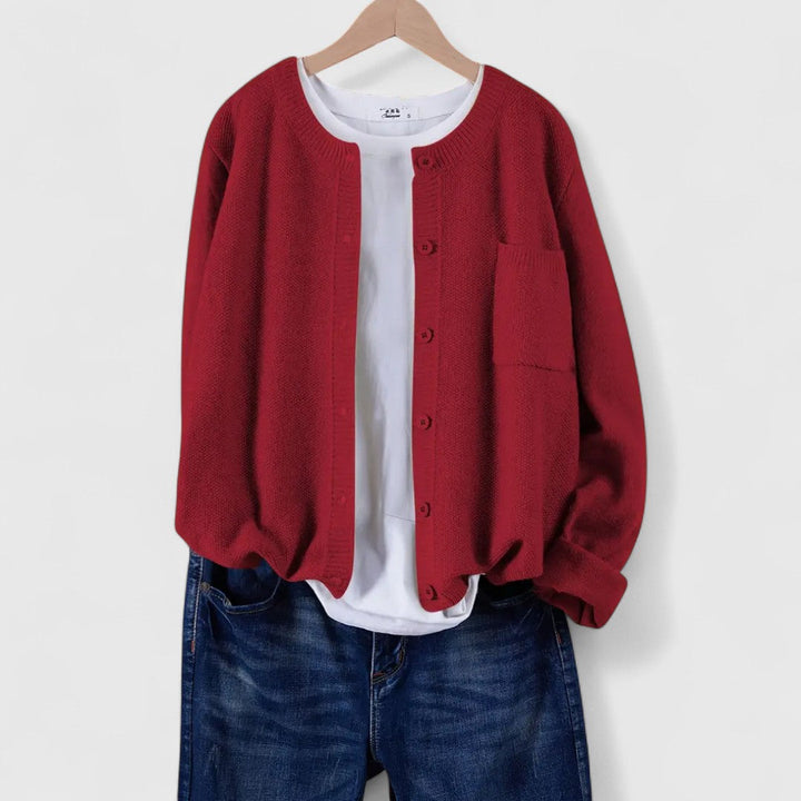 Cara | Casual Button-Up Cardigan