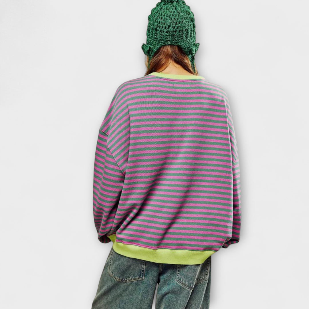 Josey | Striped Oversized Sweater