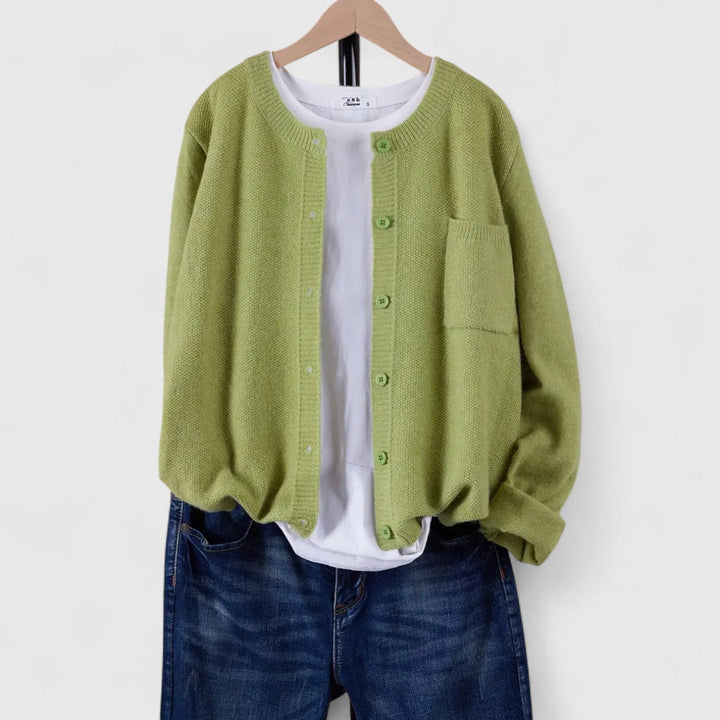 Cara | Casual Button-Up Cardigan
