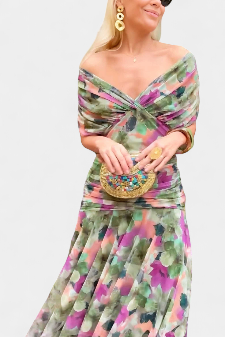Hailey | Elegant Dress With V-Neckline